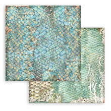 Cargar imagen en el visor de la galería, Stamperia - Backgrounds Double-Sided Paper Pad 8"X8" - 10/Pkg - Songs Of The Sea. The perfect start to your scrapbooks, cards and more! This package contains ten 8x8 inch double-sided sheets with a different design on each side. Available at Embellish Away located in Bowmanville Ontario Canada.