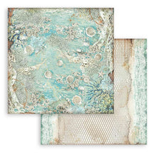 Cargar imagen en el visor de la galería, Stamperia - Backgrounds Double-Sided Paper Pad 8"X8" - 10/Pkg - Songs Of The Sea. The perfect start to your scrapbooks, cards and more! This package contains ten 8x8 inch double-sided sheets with a different design on each side. Available at Embellish Away located in Bowmanville Ontario Canada.