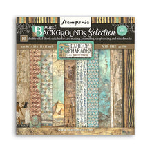 Load image into Gallery viewer, Stamperia - Backgrounds Double-Sided Paper Pad 12"X12" - 10/Pkg - Fortune. Start your paper craft projects with the perfect papers. Ideal for scrapbook pages, greeting cards and more! Available at embellish Away located in Bowmanville Ontario Canada