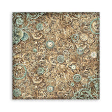 Load image into Gallery viewer, Stamperia - Backgrounds Double-Sided Paper Pad 8"X8" - 10/Pkg - Sir Vagabond In Fantasy World. The perfect start to your scrapbooks, cards and more! Available at Embellish Away located in Bowmanville Ontario Canada.