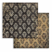 Load image into Gallery viewer, Stamperia - Backgrounds Double-Sided Paper Pad 8"X8" - 10/Pkg - Sir Vagabond In Fantasy World. The perfect start to your scrapbooks, cards and more! Available at Embellish Away located in Bowmanville Ontario Canada.