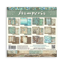 Cargar imagen en el visor de la galería, Stamperia - Backgrounds Double-Sided Paper Pad 8"X8" - 10/Pkg - Songs Of The Sea. The perfect start to your scrapbooks, cards and more! This package contains ten 8x8 inch double-sided sheets with a different design on each side. Available at Embellish Away located in Bowmanville Ontario Canada.