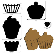 Load image into Gallery viewer, Stamperia - Crafty Shapes - Coffee and Chocolate - Sweet. Size: 11.9cm X 14.9cm and 11.6cm X 11.3cm. Available at Embellish Away in Bowmanville Ontario Canada.