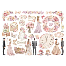 Load image into Gallery viewer, Stamperia - Die-Cuts - Romance Forever - Ceremony Edition. While you need the perfect paper to start your project, you also need the perfect embellishment to finish your project! Available at Embellish Away located in Bowmanville Ontario Canada.