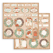 Load image into Gallery viewer, Stamperia - Double-Sided Paper Pad 12"X12" - 10/Pkg - All Around Christmas. Start your project off right with the perfect paper for scrapbook pages, greeting cards, bookmarks, gift cards, mixed media and much more! Available at Embellish Away located in Bowmanville Ontario Canada.