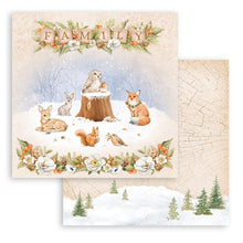 Load image into Gallery viewer, Stamperia - Double-Sided Paper Pad 12"X12" - 10/Pkg - Winter Valley. Start your project off right with the perfect paper for scrapbook pages, greeting cards, bookmarks, gift cards, mixed media and much more! Available at Embellish Away located in Bowmanville Ontario Canada.