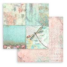 Load image into Gallery viewer, Stamperia - Double-Sided Paper Pad 8"X8" - 10/Pkg - Wonderland, 10 Designs/1 Each. Available in a variety of designs, each sold separately. Contains ten 8x8 inch sheets of double-sided paper, each with a different design. Acid free. Available at Embellish Away located in Bowmanville Ontario Canada.