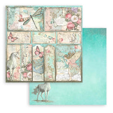 Load image into Gallery viewer, Stamperia - Double-Sided Paper Pad 8"X8" - 10/Pkg - Wonderland, 10 Designs/1 Each. Available in a variety of designs, each sold separately. Contains ten 8x8 inch sheets of double-sided paper, each with a different design. Acid free. Available at Embellish Away located in Bowmanville Ontario Canada.