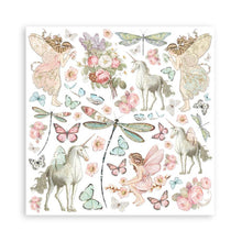 Load image into Gallery viewer, Stamperia - Double-Sided Paper Pad 8"X8" - 10/Pkg - Wonderland, 10 Designs/1 Each. Available in a variety of designs, each sold separately. Contains ten 8x8 inch sheets of double-sided paper, each with a different design. Acid free. Available at Embellish Away located in Bowmanville Ontario Canada.