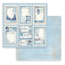 Load image into Gallery viewer, Stamperia - Double-Sided Paper Pad 12"X12" - 10/Pkg - Blue Land. All you need for scrapbooking! Available in a variety of designs, each sold separately. Contains ten sheets of 12x12 inch sheets of double sided paper, each with a different design. Available at Embellish Away located in Bowmanville Ontario Canada.