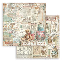 Load image into Gallery viewer, Stamperia - Double-Sided Paper Pad 12"X12" - 10/Pkg - Brocante Antiques. Start your project off right with the perfect paper for scrapbook pages, greeting cards, bookmarks, gift cards, mixed media and much more! Available at Embellish Away located in Bowmanville Ontario Canada.