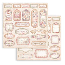 Cargar imagen en el visor de la galería, Stamperia - Double-Sided Paper Pad 8"X8" - 10/Pkg - Romance Forever. All you need for scrapbooking! This package contains 10 sheets of 8x8 double-sided cardstock. Available in a variety of designs, each sold separately. Acid Free. Available at Embellish Away located in Bowmanville Ontario Canada.