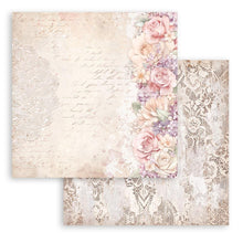 Cargar imagen en el visor de la galería, Stamperia - Double-Sided Paper Pad 8"X8" - 10/Pkg - Romance Forever. All you need for scrapbooking! This package contains 10 sheets of 8x8 double-sided cardstock. Available in a variety of designs, each sold separately. Acid Free. Available at Embellish Away located in Bowmanville Ontario Canada.