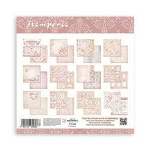 Load image into Gallery viewer, Stamperia - Double-Sided Paper Pad 12"X12" - 10/Pkg - Romance Forever. Start your project off right with the perfect paper for scrapbook pages, greeting cards, bookmarks, gift cards, mixed media and much more! Available at Embellish Away located in Bowmanville Ontario Canada.
