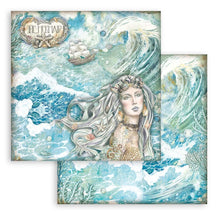 Cargar imagen en el visor de la galería, Stamperia - Double-Sided Paper Pad 12"X12" - 10/Pkg - Songs Of The Sea. The perfect addition to your cards, scrapbooks and other paper crafts! This package contains 10 12X12 inch sheets of double-sided paper. Acid free. Available at Embellish Away located in Bowmanville Ontario Canada.