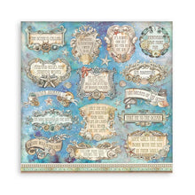Cargar imagen en el visor de la galería, Stamperia - Double-Sided Paper Pad 8"X8" - 10/Pkg - Songs Of The Sea. The perfect start to your scrapbooks, cards and more! This package contains ten 8x8 inch double-sided sheets with a different design on each side. Available at Embellish Away located in Bowmanville Ontario Canada.