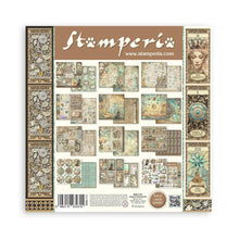 Load image into Gallery viewer, Stamperia - Double-Sided Paper Pad 12"X12" - 10/Pkg - Fortune. Start your paper craft projects with the perfect papers. Ideal for scrapbook pages, greeting cards and more! Acid free. Package contains ten double-sided 12x12 inch sheets (20 designs total). Available at embellish Away located in Bowmanville Ontario Canada
