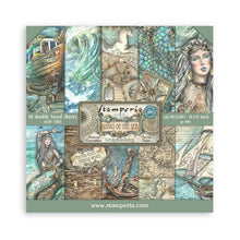 Cargar imagen en el visor de la galería, Stamperia - Double-Sided Paper Pad 12"X12" - 10/Pkg - Songs Of The Sea. The perfect addition to your cards, scrapbooks and other paper crafts! This package contains 10 12X12 inch sheets of double-sided paper. Acid free. Available at Embellish Away located in Bowmanville Ontario Canada.