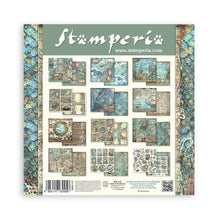 Cargar imagen en el visor de la galería, Stamperia - Double-Sided Paper Pad 12"X12" - 10/Pkg - Songs Of The Sea. The perfect addition to your cards, scrapbooks and other paper crafts! This package contains 10 12X12 inch sheets of double-sided paper. Acid free. Available at Embellish Away located in Bowmanville Ontario Canada.