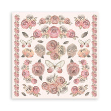 Load image into Gallery viewer, Stamperia - Double-Sided paper Pad 12"X12" - 10/Pkg - Shabby Rose. Available in a variety of designs, each sold separately. Contains ten sheets of 12x12 inch sheets of double sided paper, each with a different design. Acid free. Available at Embellish Away located in Bowmanville Ontario Canada.