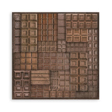 Load image into Gallery viewer, Stamperia - Polyester Fabric 12"X12" - 4/Pkg - Coffee And Chocolate. This fabric can be sewn by hand or machine, or use with craft glue. It can be washed by hand in cold water. Ready to use on greeting cards, mixed media, altered art and more. Available at Embellish Away located in Bowmanville Ontario Canada.
