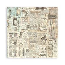 Load image into Gallery viewer, Stamperia - Single-Sided Paper Pad 12"X12" - 22/Pkg - Brocante Antiques. Start your project off right with the perfect paper for scrapbook pages, greeting cards, bookmarks, gift cards, mixed media and much more! Available at Embellish Away located in Bowmanville Ontario Canada.