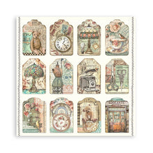 Load image into Gallery viewer, Stamperia - Single-Sided Paper Pad 12"X12" - 22/Pkg - Brocante Antiques. Start your project off right with the perfect paper for scrapbook pages, greeting cards, bookmarks, gift cards, mixed media and much more! Available at Embellish Away located in Bowmanville Ontario Canada.