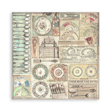 Load image into Gallery viewer, Stamperia - Single-Sided Paper Pad 12"X12" - 22/Pkg - Brocante Antiques. Start your project off right with the perfect paper for scrapbook pages, greeting cards, bookmarks, gift cards, mixed media and much more! Available at Embellish Away located in Bowmanville Ontario Canada.