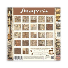 Cargar imagen en el visor de la galería, Stamperia - Single-Sided Paper Pad 12"X12" - 22/Pkg - Coffee And Chocolate. All you need for scrapbooking! This package contains twenty-two 12x12 inch sheets of single-sided paper, each in different designs. Acid free. Available at Embellish Away located in Bowmanville Ontario Canada.