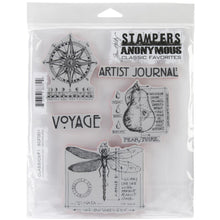 Load image into Gallery viewer, Stampers Anonymous - Tim Holtz - Cling Stamps - 7X8.5 Classics - #1