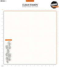 Load image into Gallery viewer, Studio Light - Clear Stamp - Essentials 1 PC - Dotted Circles. A simple background stamp of dots in a circular pattern, a good way to add some colour and dimension to the back of your paper crafting project. Available at Embellish Away located in Bowmanville Ontario Canada.