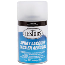 Charger l'image dans la galerie, Testors - Spray Lacquer 3oz - Clear Matte. Testors Spray Lacquer gives modelers the extra edge to craft paint to the right effect needed for any project. These products work very well in thinning our lacquer paints for use in an airbrush.