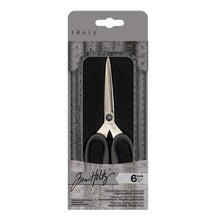 Load image into Gallery viewer, Tim Holtz - Haberdashery Scissors - 6". TONIC STUDIOS-Tim Holtz Haberdashery Scissors. Introducing the latest addition to the Tim Holtz and Tonic Studios Collection! Available at Embellish away located in Bowmanville Ontario Canada.