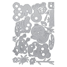 Load image into Gallery viewer, Tonic - Die Set - A Walk On The Wild Side. Looking to bring a bunch of cute animals to life? Look no further than this essential additional to your crafting collection! Available at Embellish Away located in Bowmanville Ontario Canada.