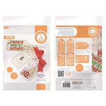 Load image into Gallery viewer, Tonic Studios - Die Set - Goodwill Season Festive Tags. Craft gorgeous and unique festive tags with ease. Each tag in this set is Verso styled, allowing you to mix and match the outer edge shapes between the sentiments. Available at Embellish Away located in Bowmanville Ontario Canada.