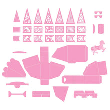 Load image into Gallery viewer, Tonic Studios - Gift Box Die Set - Big Top Carousel. Craft sensational boxes, memory books, interactive cards and more with the Dimensions range of three-dimensional dies! Create a centerpiece treat dispenser with the Big Top Carousel Gift Box Die Set. Available at Embellish Away located in Bowmanville Ontario Canada.
