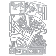 Load image into Gallery viewer, Tonic Studios - Gift Box Die Set - Big Top Carousel. Craft sensational boxes, memory books, interactive cards and more with the Dimensions range of three-dimensional dies! Create a centerpiece treat dispenser with the Big Top Carousel Gift Box Die Set. Available at Embellish Away located in Bowmanville Ontario Canada.