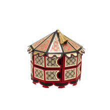 Load image into Gallery viewer, Tonic Studios - Gift Box Die Set - Big Top Carousel. Craft sensational boxes, memory books, interactive cards and more with the Dimensions range of three-dimensional dies! Create a centerpiece treat dispenser with the Big Top Carousel Gift Box Die Set. Available at Embellish Away located in Bowmanville Ontario Canada. Example by brand ambassador.