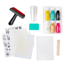 Load image into Gallery viewer, Vicki Boutin - Mixed Media - Card Kit - Gel Print. The user-friendly Gel Press plate makes printmaking accessible to everyone. Simply apply paint, press, and reveal your creations effortlessly. Available at Embellish Away located in Bowmanville Ontario Canada.