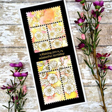 Load image into Gallery viewer, Woodware - Craft Die by Francoise Read - Postage Frame. A great die set to complement Francoises stamp sets. Cut frames to add layers and textures to cards, scrapbook pages and more. The dies are compatible with most home die cutting machines. Available at Embellish Away located in Bowmanville Ontario Canada. Example by Emma Kemp