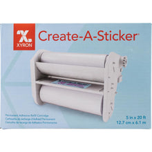 Load image into Gallery viewer, Xyron - 500 Refill Cartridge - 5"X20' - Permanent. Refill cartridge for Xyron 500. Featuring permanent adhesive applied up to 5 inches wide. Perfect for scrapbooking, card making, school projects, invitations and much more. Available at Embellish Away located in Bowmanville Ontario Canada.