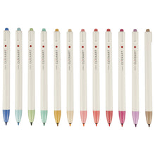 Load image into Gallery viewer, Zebra - CLiCKART Retractable Marker Pen Set - Light Colour Palette. Perfect for journaling, colour coding, drawing, and writing. At Embellish Away in Bowmnaville Ontario Canada.