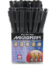 गैलरी व्यूवर में इमेज लोड करें, Sakura- Microperm Pen - Black. Crafters use it to decorate everything from wooden letters to vinyl. Available at Embellish Away in Bowmanville Ontario Canada.