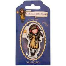 Load image into Gallery viewer, Santoro's Gorjuss - Rubber Stamp - Nr. 518 - Just A Spark. Studio Light clear stamps are made of polymer, which makes them soft, textured and easy to handle. By sticking them on a stamping block or stamping platform, they are immediately ready for use. Available at Embellish Away located in Bowmanville Ontario Canada.