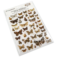 Load image into Gallery viewer, 49 And Market - Essential Rub-Ons 6"X8" - 2/Sheets - Butterflies 01. 2 sheets of rub-on transfers. Each sheet measures 6x8 inches and is loaded with elements that are perfect for mixing and matching with all your crafting projects. Available at Embellish Away located in Bowmanville Ontario Canada.