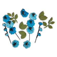 Load image into Gallery viewer, 49 And Market - Wildflowers Paper Flowers - Pacific. Pack includes 12 separate pieces. The assortment includes 3 individual flowers that measure 1.75 inches wide. Available at Embellish Away located in Bowmanville Ontario Canada.