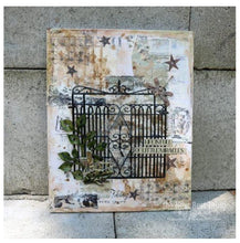 Load image into Gallery viewer, 7Gypsies - Architextures Short Base - Gate - Example on Canvas or Home Decor project