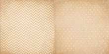 Cargar imagen en el visor de la galería, BoBunny - Double Dot - Chevron Design Papers. The 12" x 12"patterned paper by BoBunny is a versatile basic to keep on hand. One side features a trendy chevron pattern and other has timeless polka dots. Comes in an assortment of colours. Select from drop down. Each sold separately. Available at Embellish Away located in Bowmanville Ontario Canada.