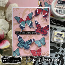 Load image into Gallery viewer, Brutus Monroe - Embossing Powder - Rose Gold. Card example by brand ambassador. Available at Embellish Away located in Bowmanville Ontario Canada.