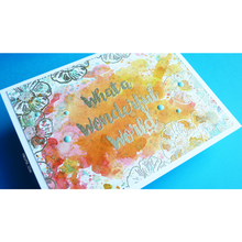 Load image into Gallery viewer, Brutus Monroe - Embossing Powder - Sterling. Card example by brand ambassador.